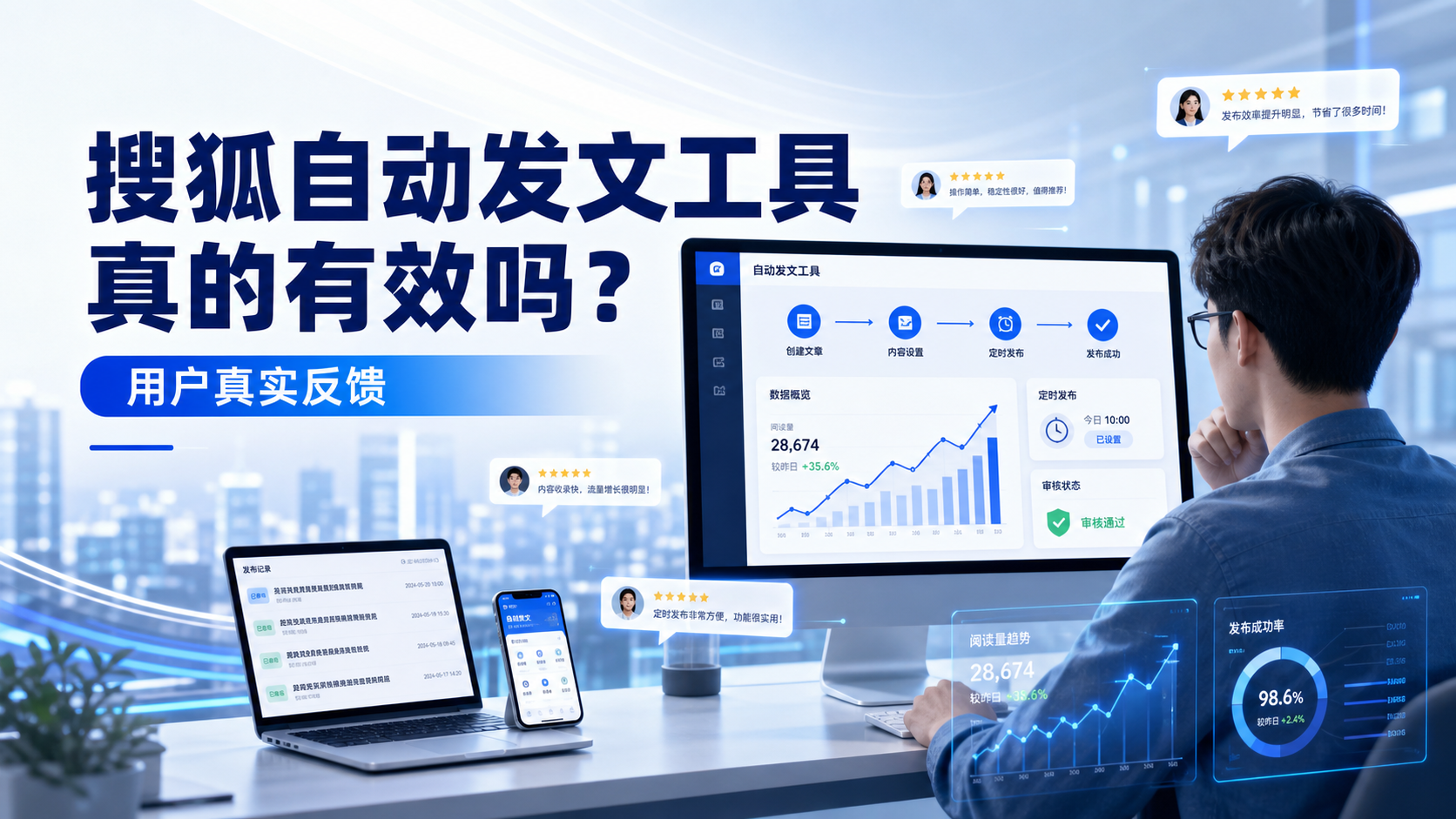 搜狐自动发文工具真的有效吗？绵阳用户的真实反馈